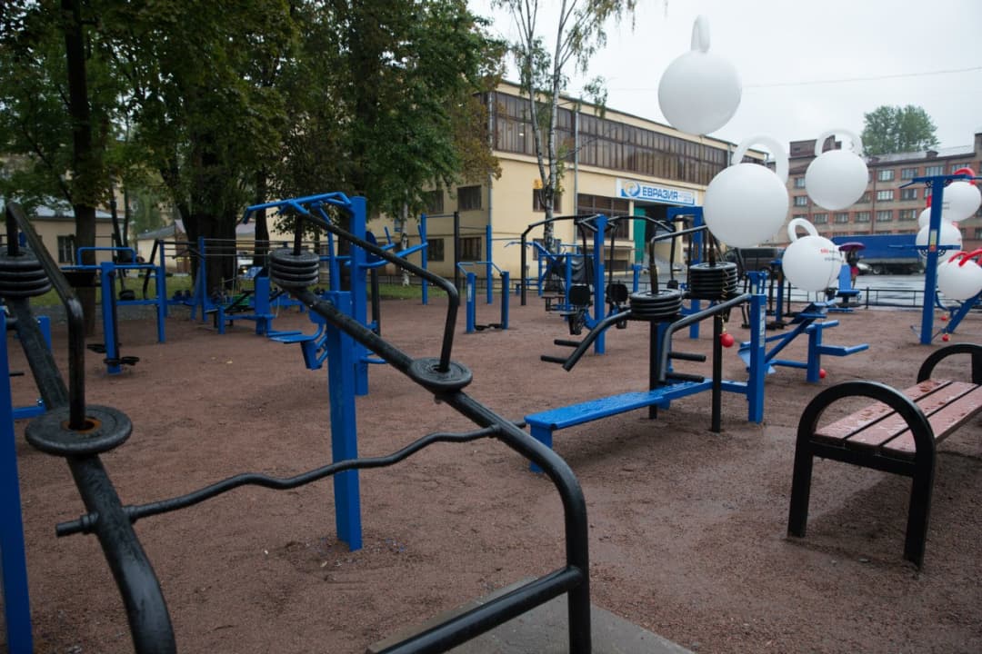Parallel Gym Bars at Calisthenics Park at улица Капитана Воронина, Санкт-Петербург – photo 1 of 1