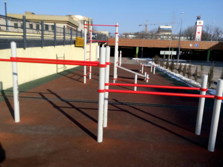 Parallel Gym Bars at Calisthenics Park at Мақатаев көшесі, Алматы – photo 3 of 5