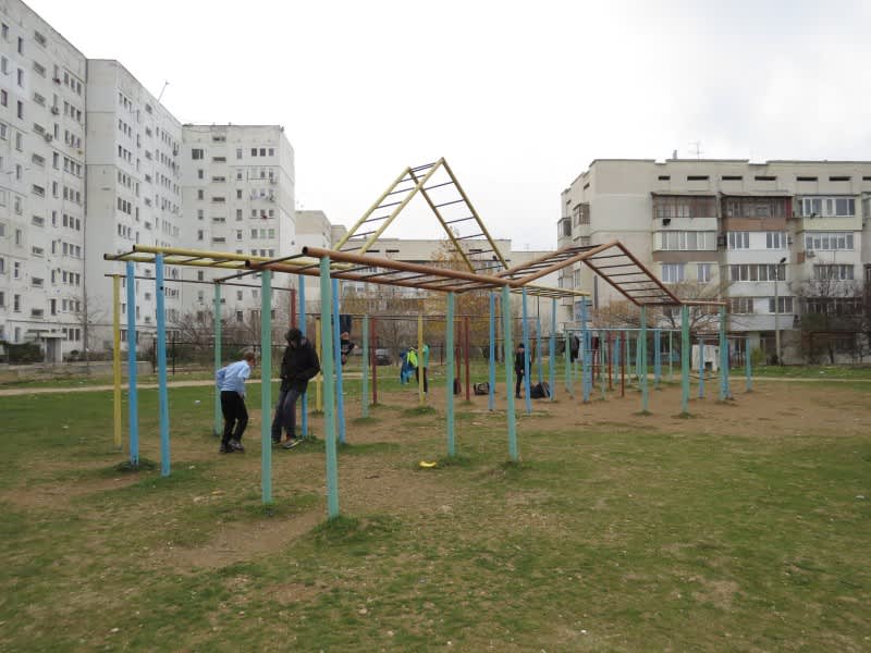 Parallel Gym Bars at Calisthenics Park at проспект Героев Сталинграда, Севастополь – photo 1 of 3