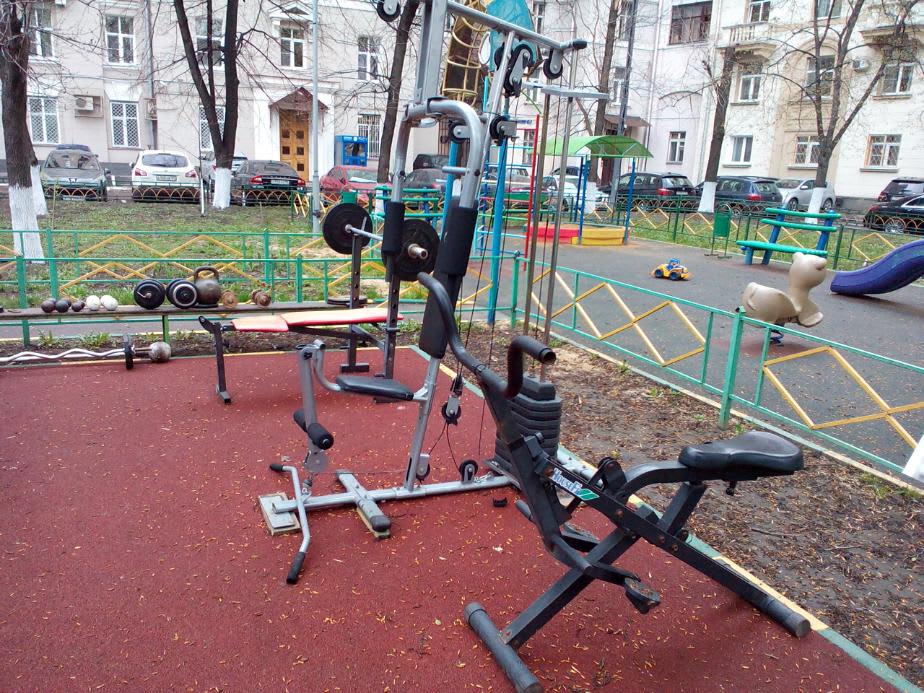 Monkey Bars at Calisthenics Park at набережная Тараса Шевченко, Москва – photo 3 of 8