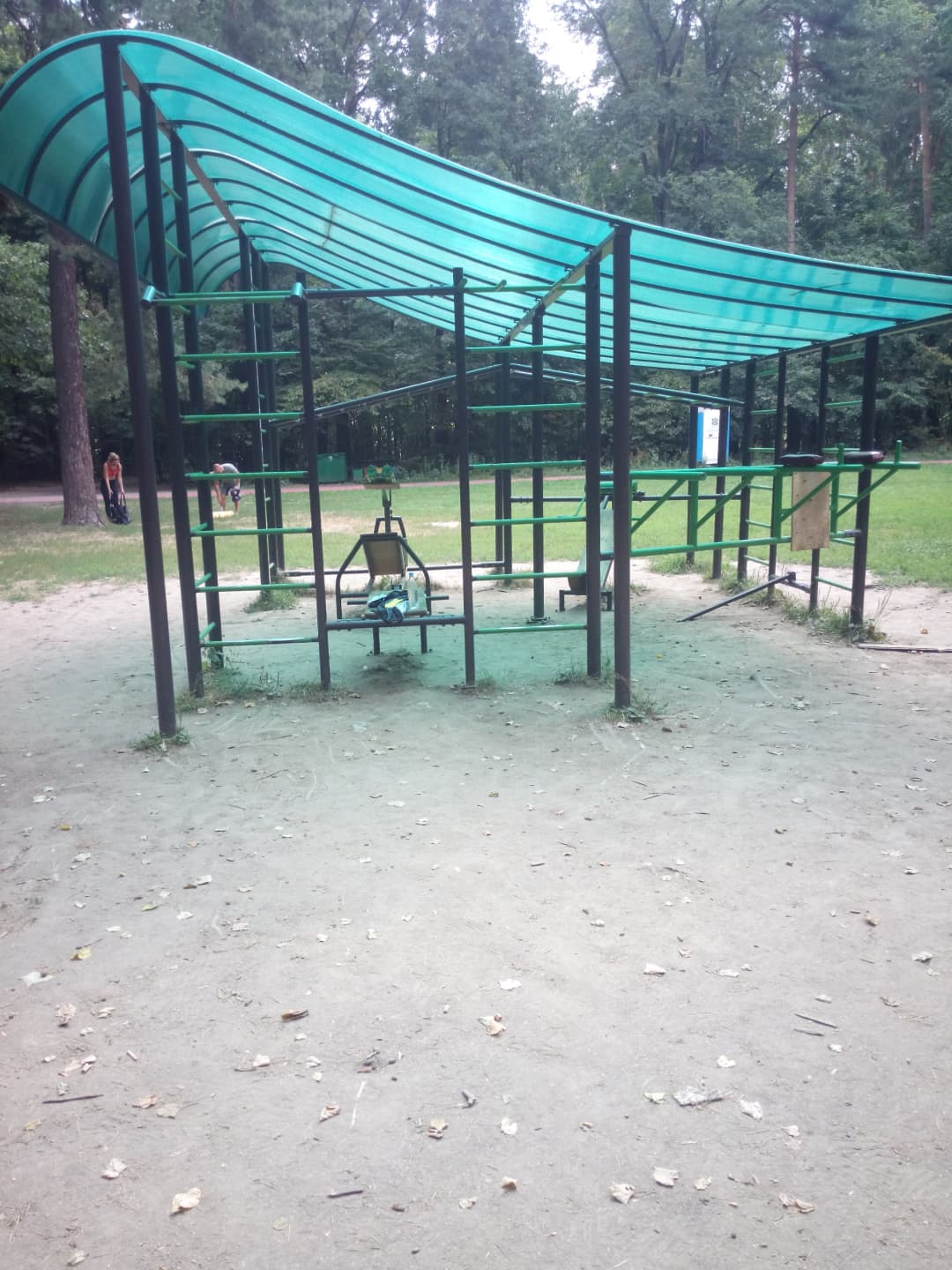 Parallel Gym Bars at Calisthenics Park at Никольский тупик, Москва #wp1735 – photo 1 of 3