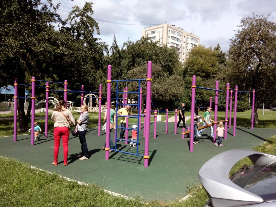 Parallel Gym Bars at Calisthenics Park at Бакинская улица, Москва – photo 1 of 1