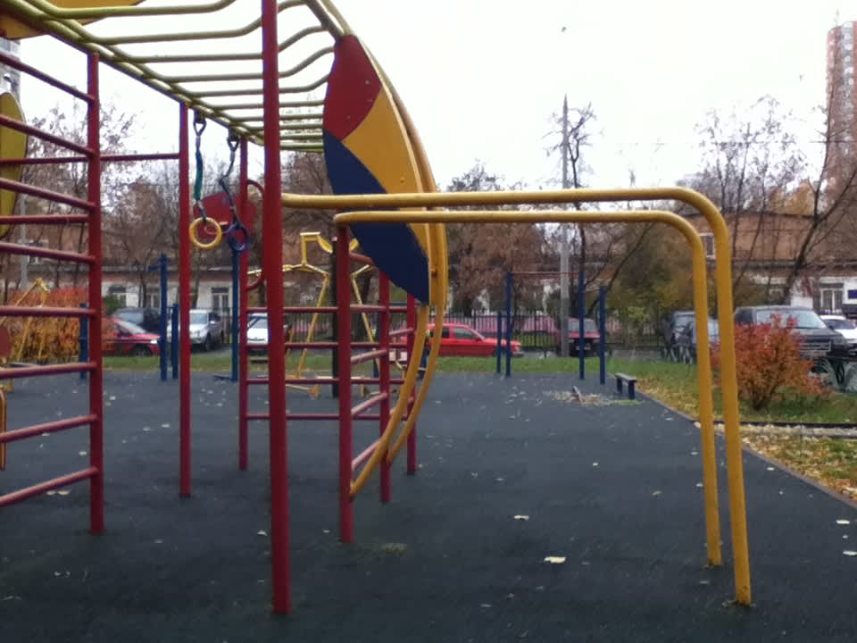 Monkey Bars at Calisthenics Park at улица Маршала Тухачевского, Москва – photo 2 of 3
