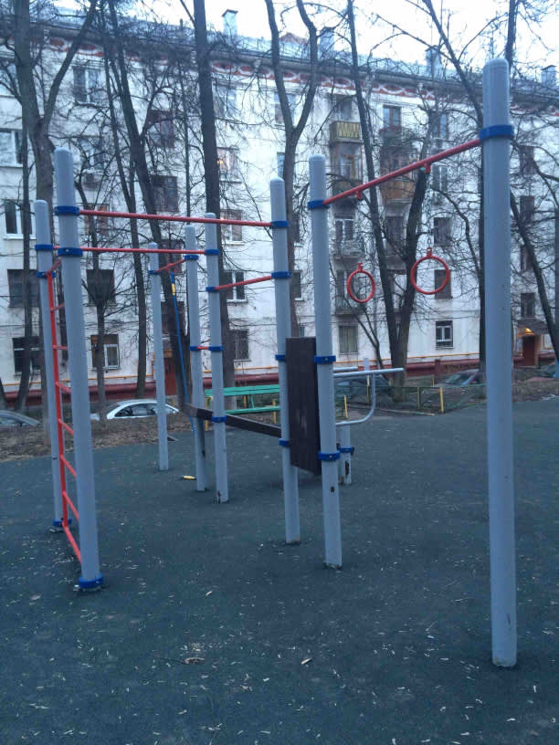 Parallel Gym Bars at Calisthenics Park at улица Расплетина, Москва – photo 1 of 3