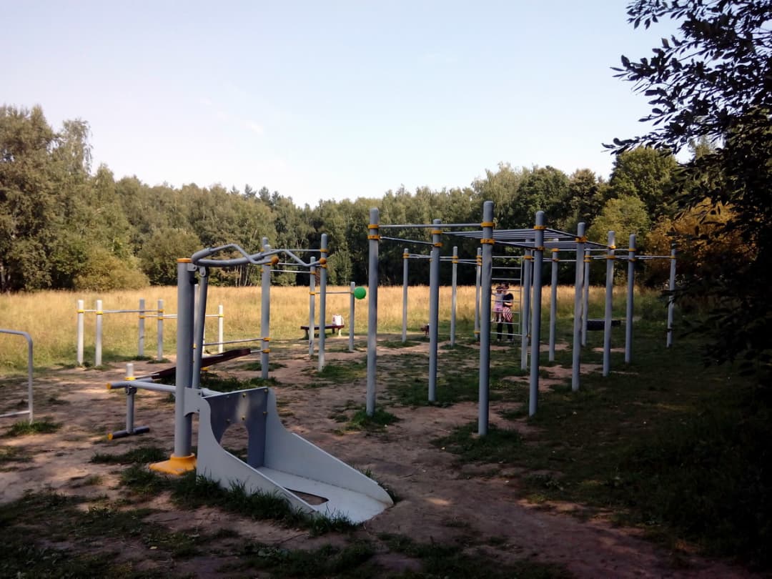 Abs Bench at Calisthenics Park at Битцевская аллея, Москва – photo 2 of 2