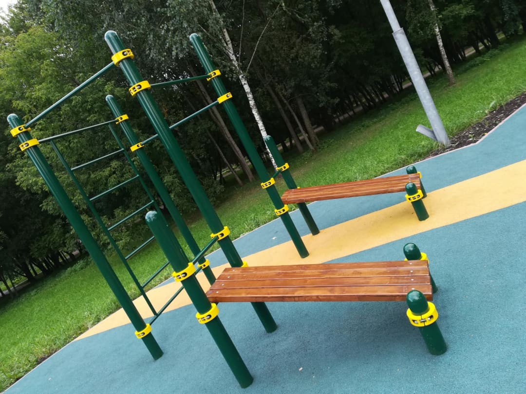Ground Parallel Bars at Calisthenics Park at проектируемый проезд № 5016, Москва – photo 3 of 4