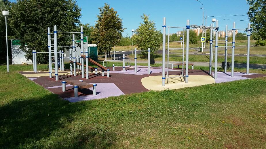 Wall Bars at Calisthenics Park at Братеевский проезд, Москва – photo 2 of 2