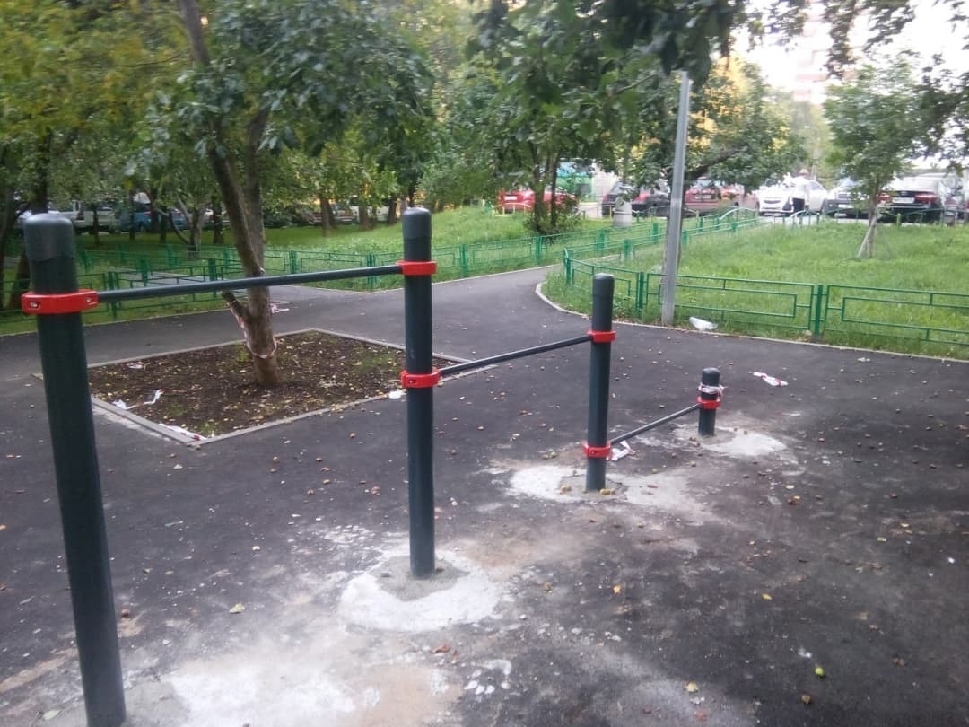 Pull Up Bar at Calisthenics Park at Большая Академическая улица, Москва #wp1794 – photo 7 of 7