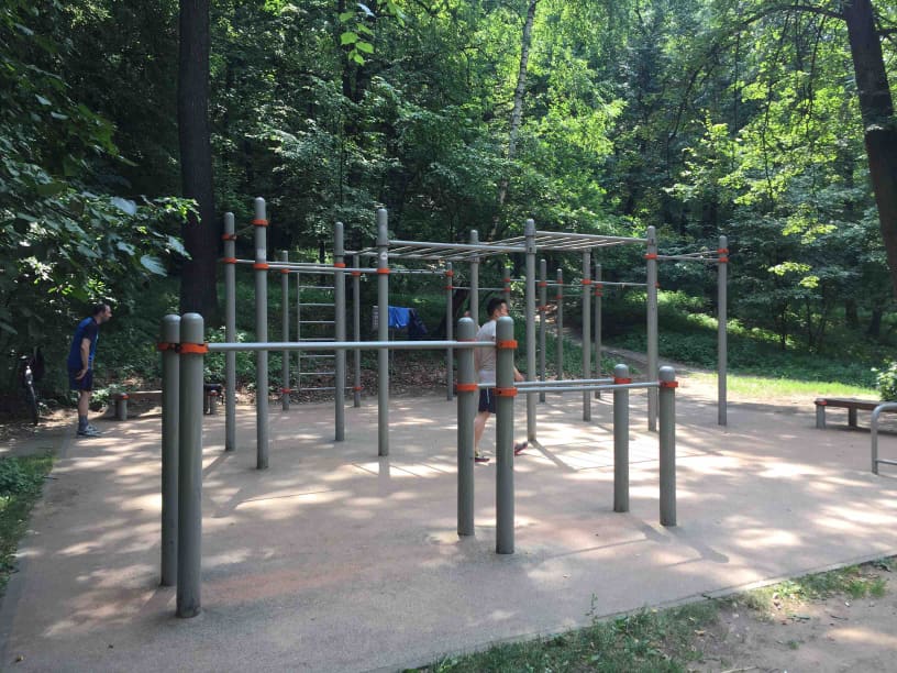 Parallel Gym Bars at Calisthenics Park at Филёвская набережная, Москва – photo 1 of 1