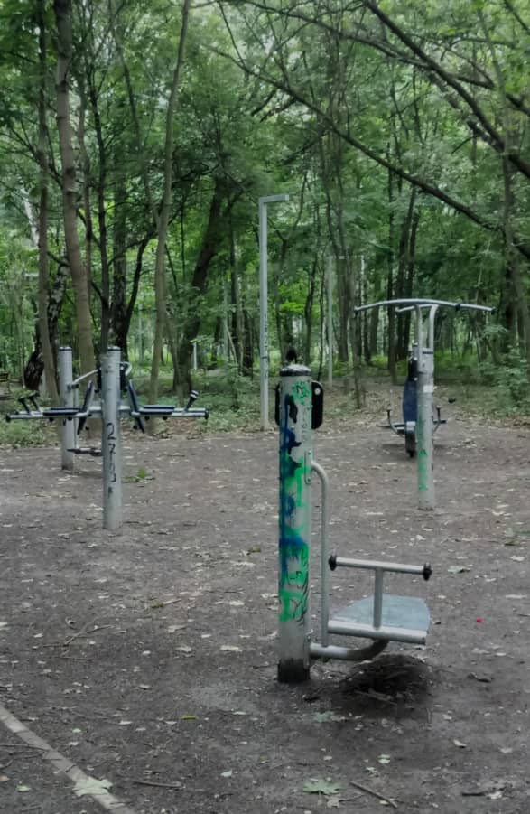 Pull Up Bar at Calisthenics Park at Базовская улица, Москва – photo 6 of 6