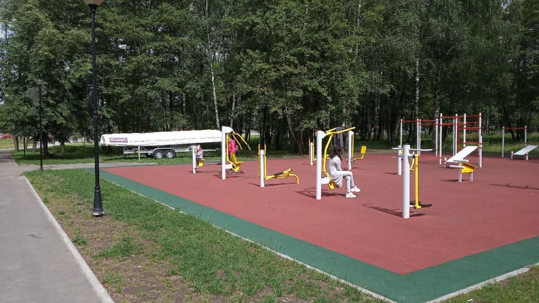 Spalier la Calisthenics Park at аллея Славы, Егорьевск – fotografia 5 din 8