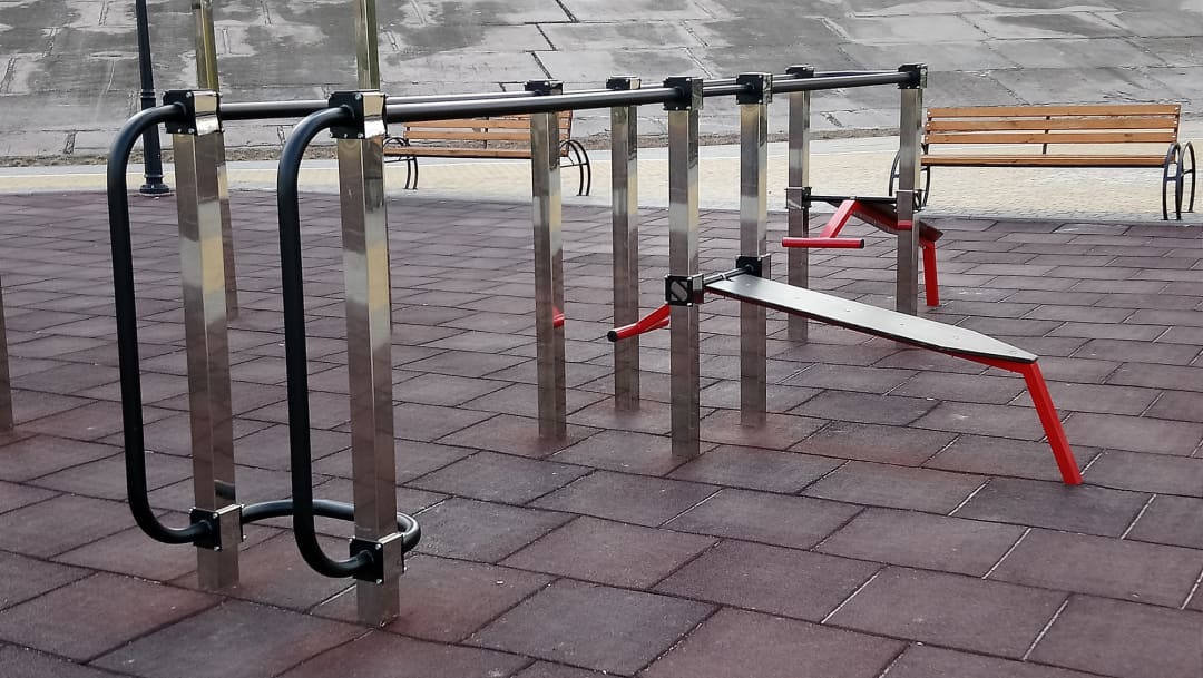 Pull Up Bar at Calisthenics Park at Оболонська набережна, Київ #wp1933 – photo 6 of 6
