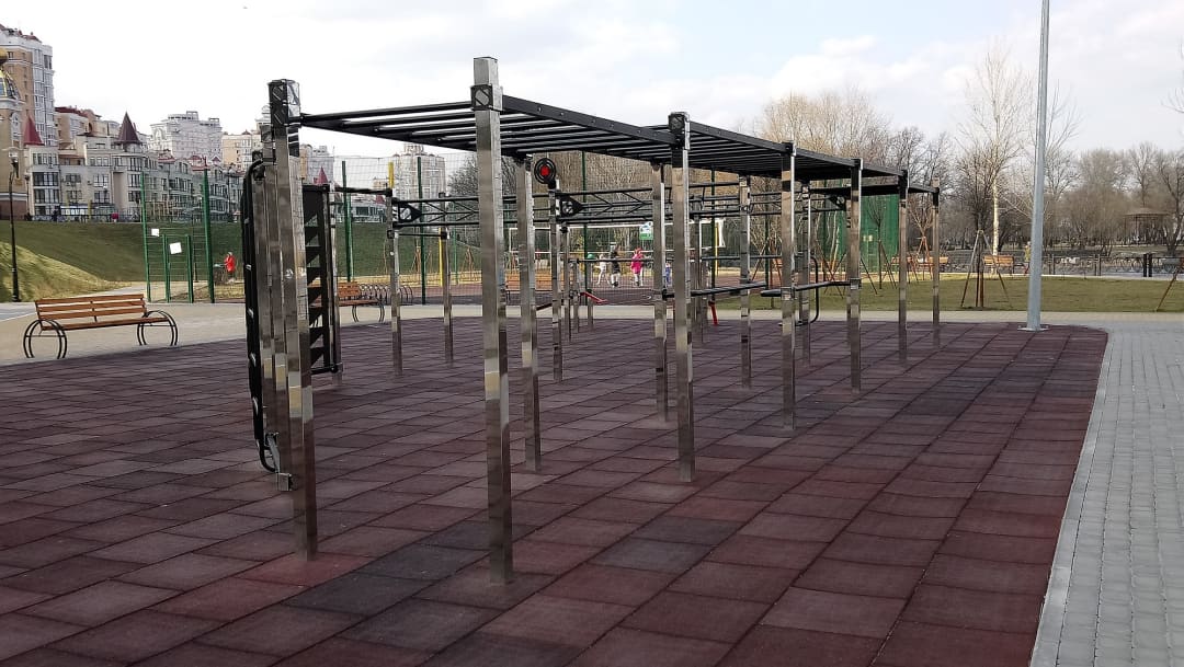 Wall Bars at Calisthenics Park at Оболонська набережна, Київ #wp1933 – photo 4 of 6