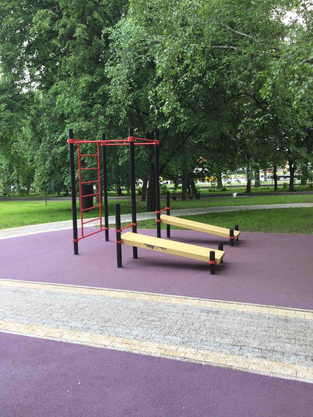 Parallel Gym Bars at Calisthenics Park at Загородное шоссе, Москва – photo 2 of 4