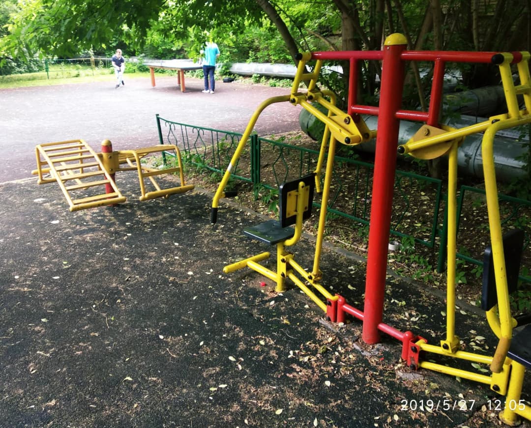 Wall Bars at Calisthenics Park at улица Косыгина, Москва – photo 4 of 4