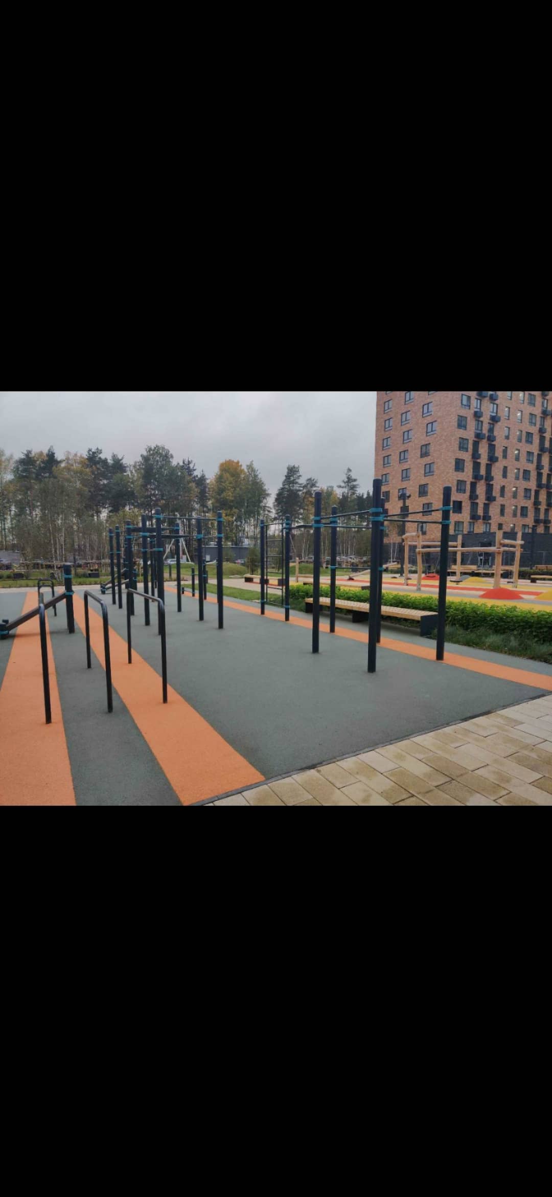 Monkey Bars at Calisthenics Park at Орлово-Денисовский проспект, Санкт-Петербург – photo 3 of 3
