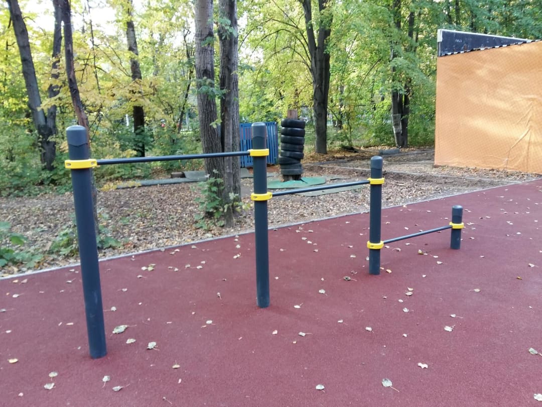 Push Up Bar at Calisthenics Park at аллея Славы, Москва – photo 6 of 8