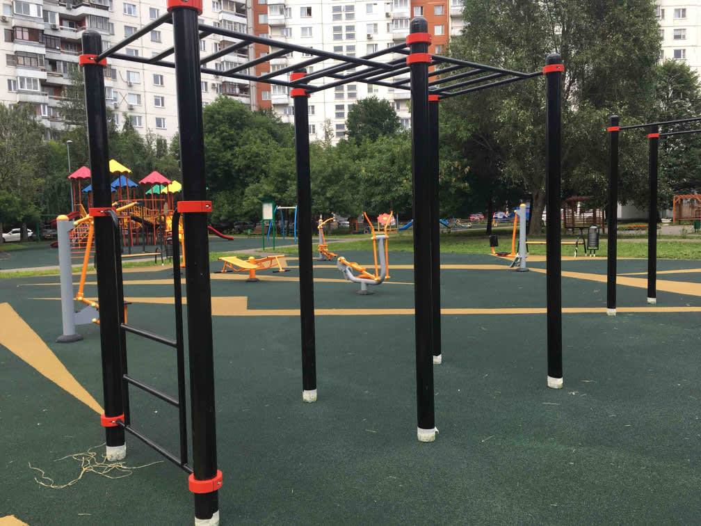 Wall Bars at Calisthenics Park at улица Миклухо-Маклая, Москва – photo 4 of 4