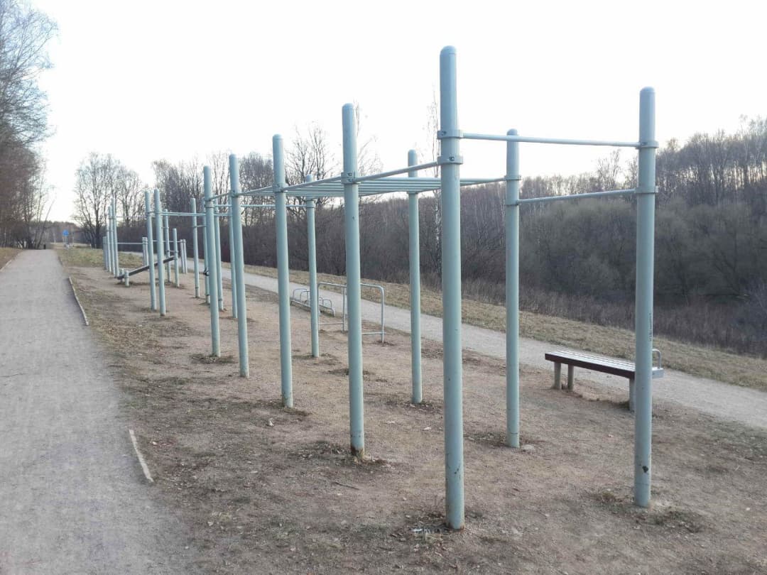 Monkey Bars at Calisthenics Park at Севастопольский проспект, Москва – photo 3 of 4