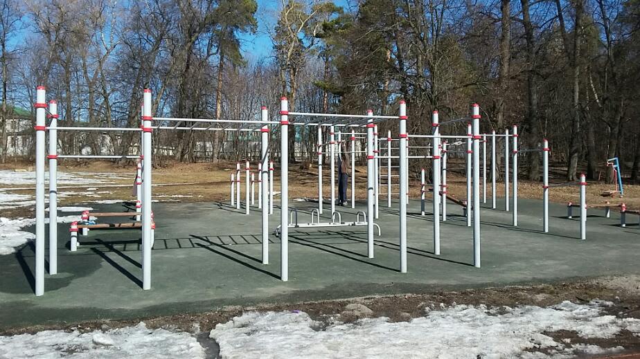 Pull Up Bar at Calisthenics Park at Тополёвая аллея, Москва #wp2077 – photo 1 of 1