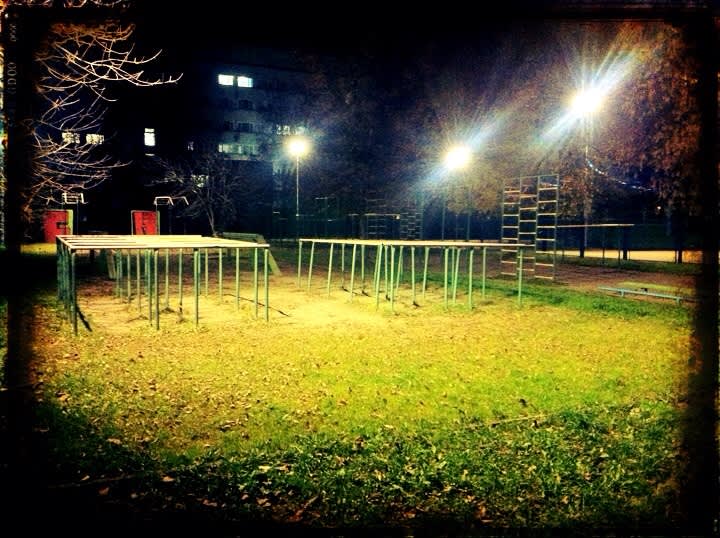 Parallel Gym Bars at Calisthenics Park at улица Крылатские Холмы, Москва #wp2079 – photo 2 of 2