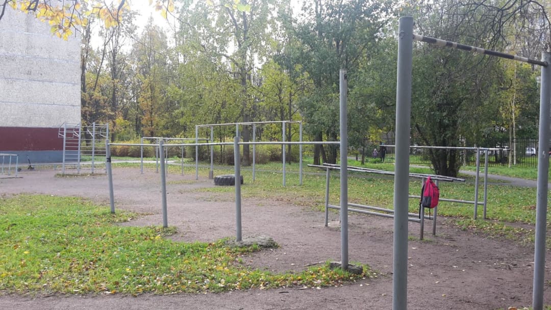 Pull Up Bar at Calisthenics Park at Северный проспект, Санкт-Петербург #wp2109 – photo 1 of 3