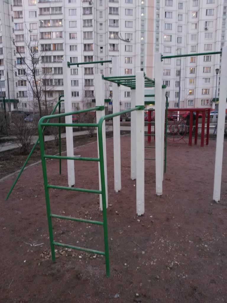 Pull Up Bar at Calisthenics Park at Изюмская улица, Москва #wp2143 – photo 1 of 3