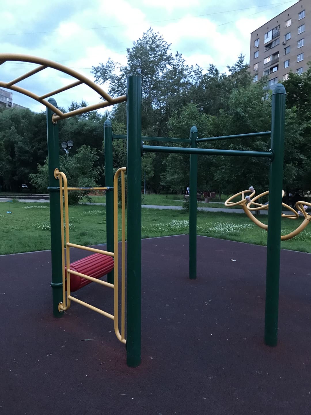 Pull Up Bar at Calisthenics Park at Зелёный проспект, Москва – photo 1 of 4