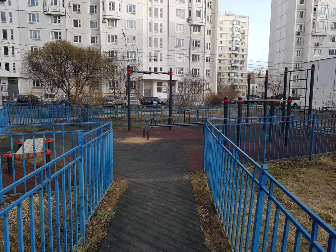 Pull Up Bar at Calisthenics Park at Скобелевская улица, Москва – photo 1 of 4