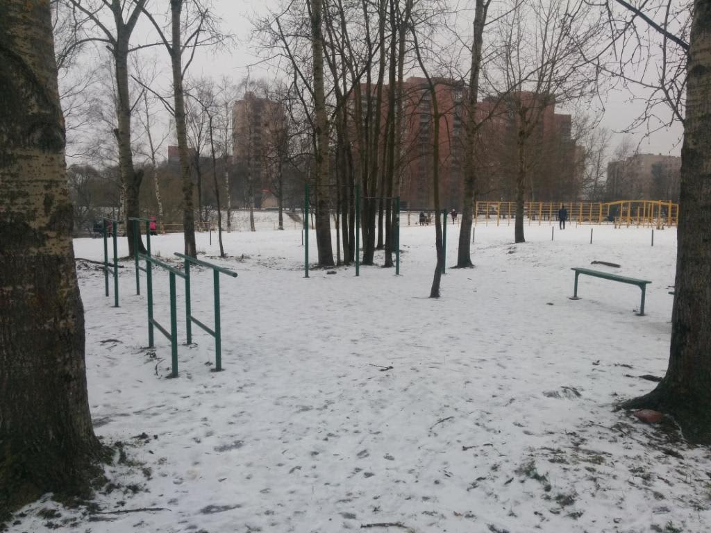 Klimmzugstange bei Calisthenics Park at аллея Славы, Санкт-Петербург – Foto 1 von 2