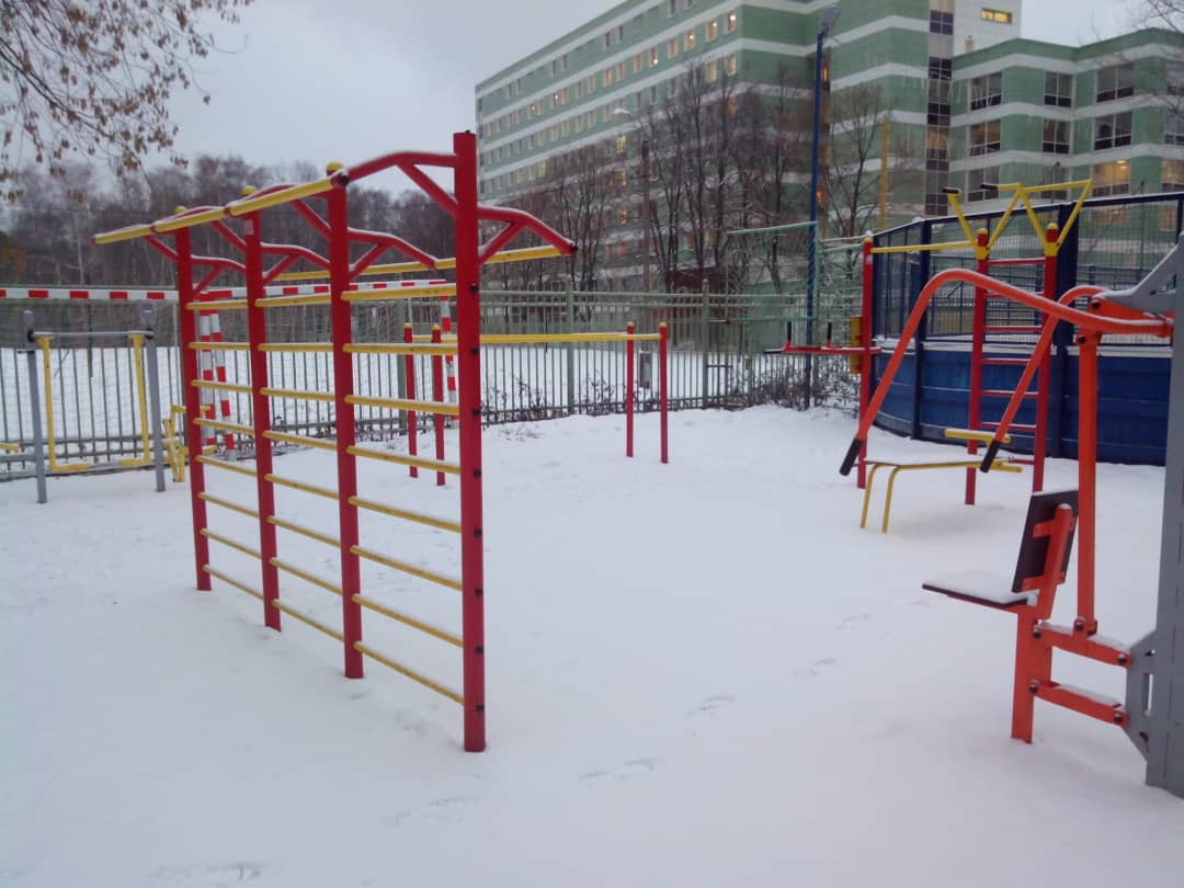 Pull Up Bar at Calisthenics Park at Открытое шоссе, Москва #wp2385 – photo 5 of 5