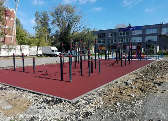 Barra de Dominadas en Calisthenics Park at Петербургское шоссе, городской округ Тверь – foto 1 de 1