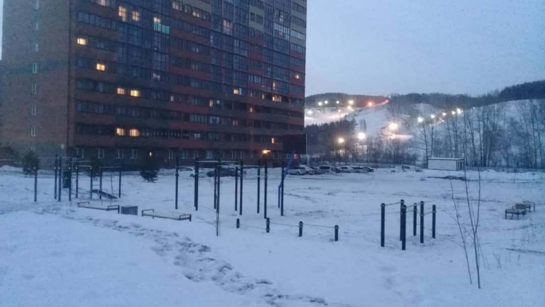 Bară de flotări la Calisthenics Park at Заречная улица, городской округ Новосибирск – fotografia 2 din 5