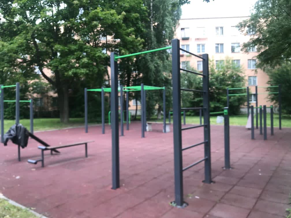 Pull Up Bar at Calisthenics Park at улица Турку, Санкт-Петербург – photo 1 of 1