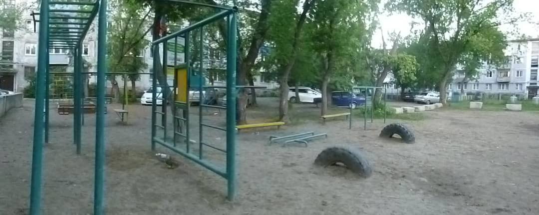 Турнік на майданчику Calisthenics Park at улица Александра Матросова, Бийск – фото 1 з 3