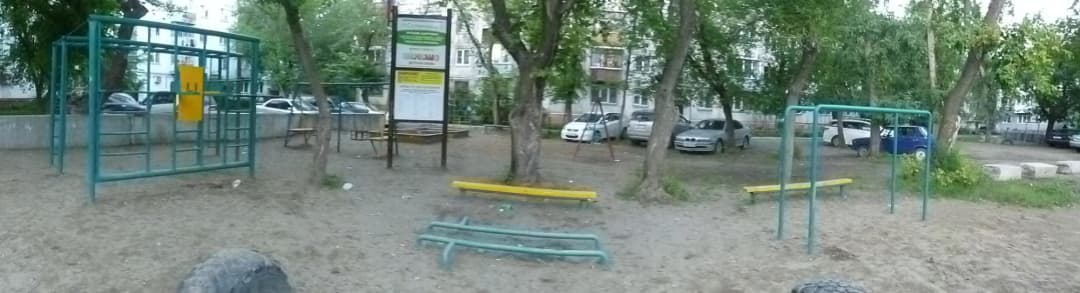 Рукохід на майданчику Calisthenics Park at улица Александра Матросова, Бийск – фото 3 з 3