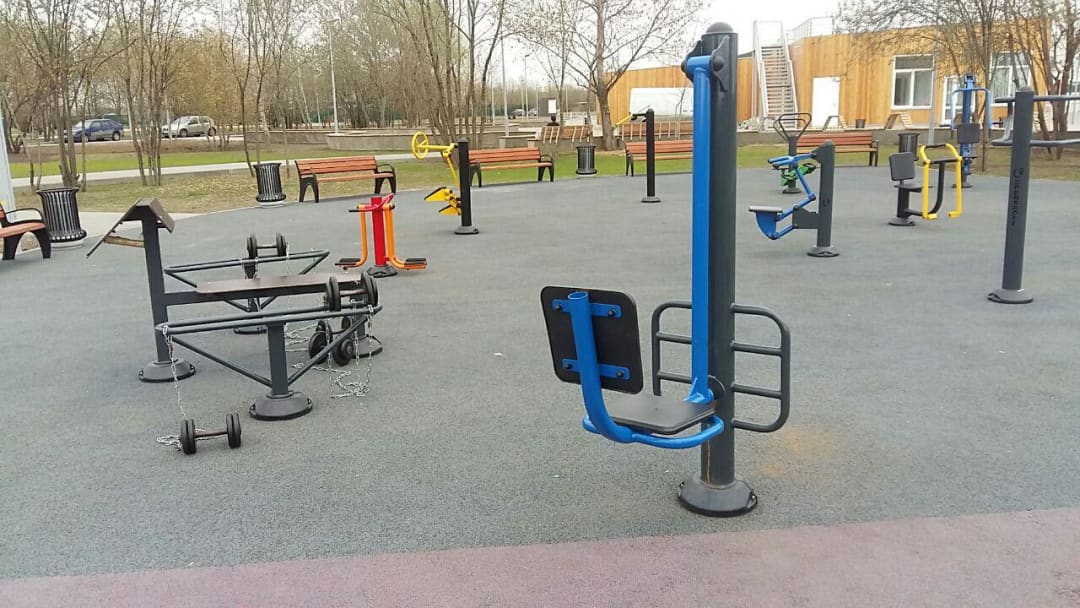 Abs Bench at Calisthenics Park at улица Марьинский Парк, Москва #wp2531 – photo 7 of 10