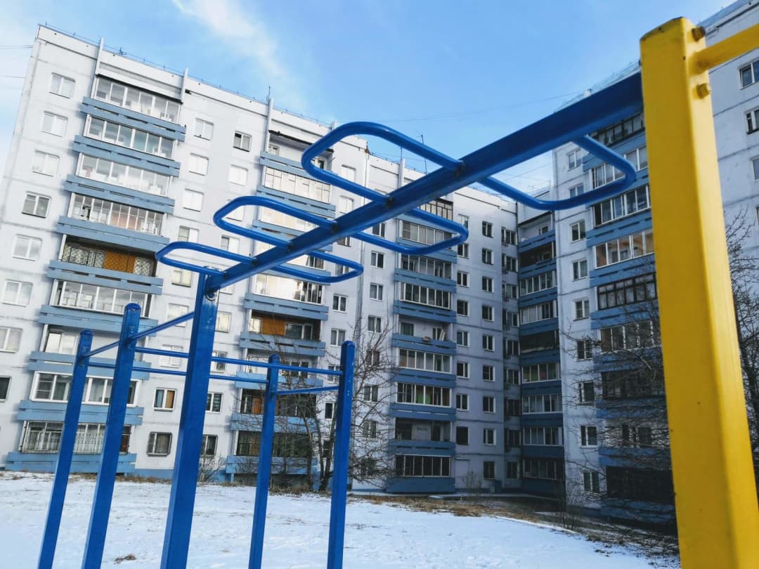 Monkey bar presso Outdoor Gym in Приморский микрорайон, Иркутск – foto 4 di 6