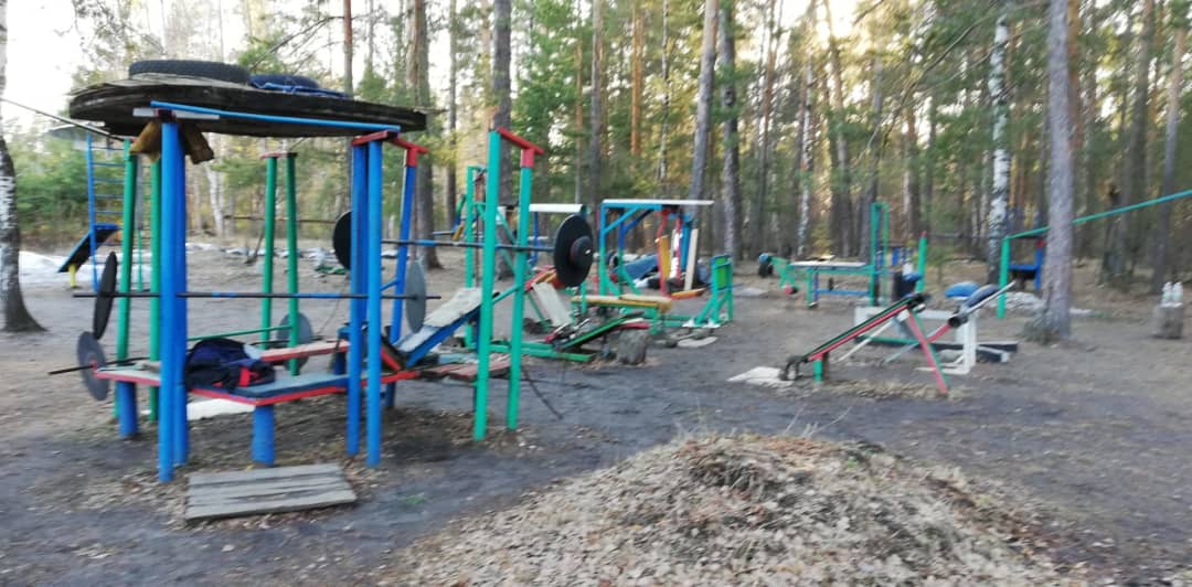 Monkey Bars at Calisthenics Park at улица Васильченко, Казань – photo 3 of 7