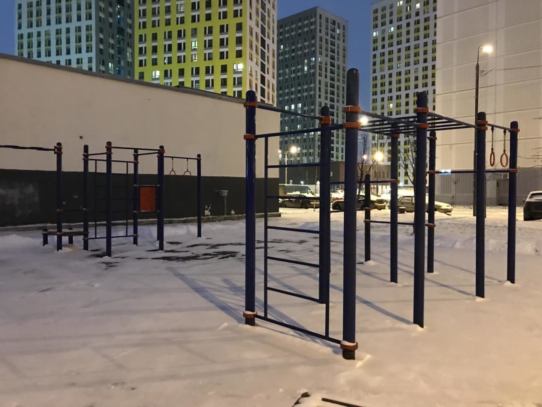 Push Up Bar at Outdoor Gym in Левобережный, Химки – photo 2 of 2
