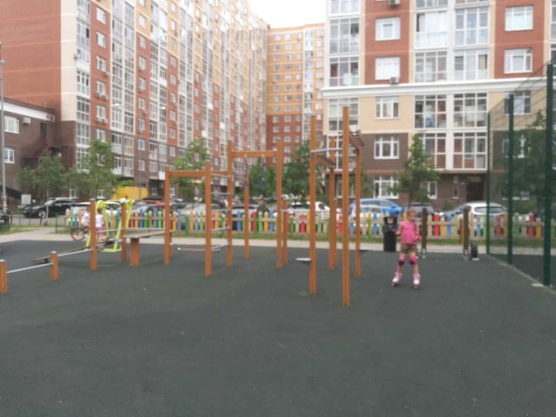 Pull Up Bar at Calisthenics Park at улица Липовый парк, район Коммунарка – photo 1 of 3