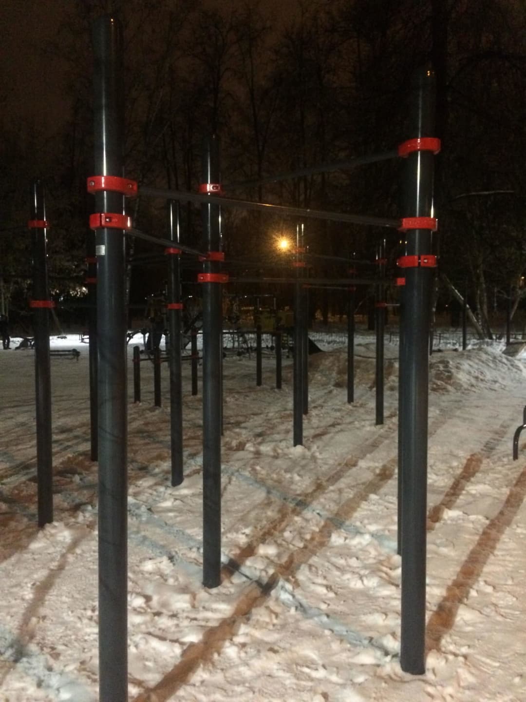 Monkey Bars at Calisthenics Park at улица Гамалеи, Москва #wp2699 – photo 3 of 4