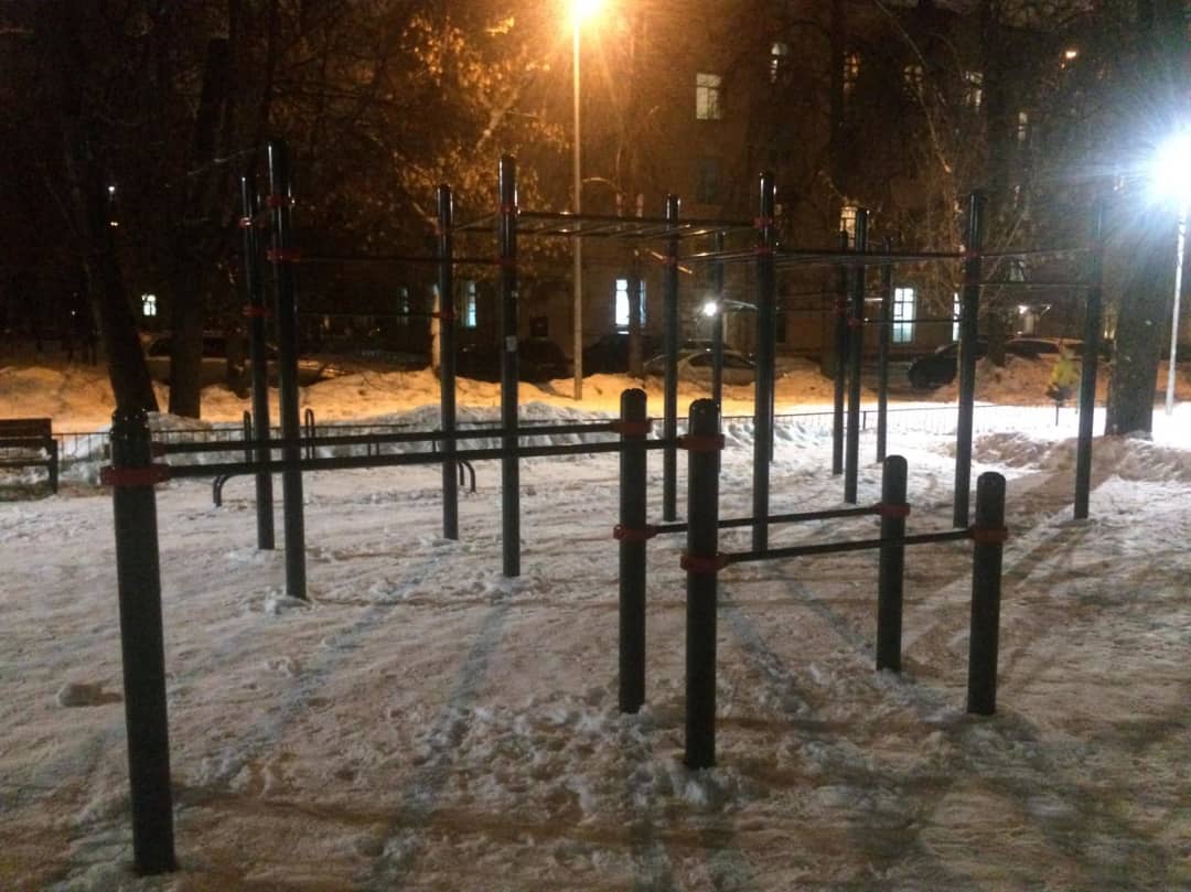 Wall Bars at Calisthenics Park at улица Гамалеи, Москва #wp2699 – photo 4 of 4