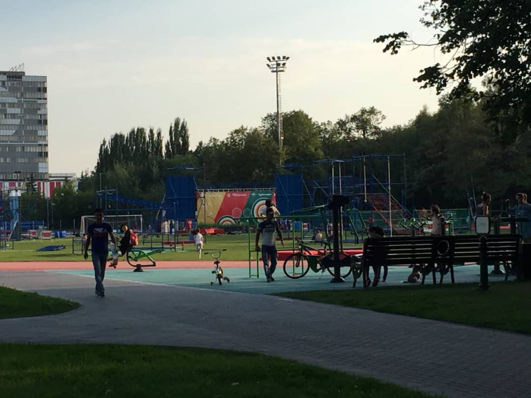 Pull Up Bar at Calisthenics Park at Спортивная аллея, Москва #wp2712 – photo 1 of 1