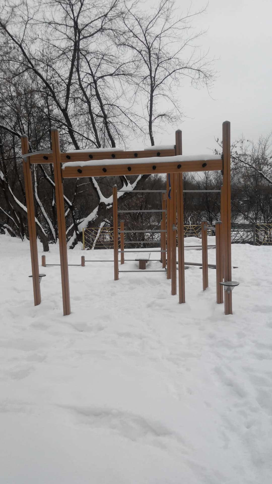 Pull Up Bar at Calisthenics Park at улица Академика Векшинского, Москва – photo 1 of 2