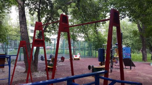 Parallel Gym Bars at Calisthenics Park at Вокзальный переулок, Москва – photo 2 of 2