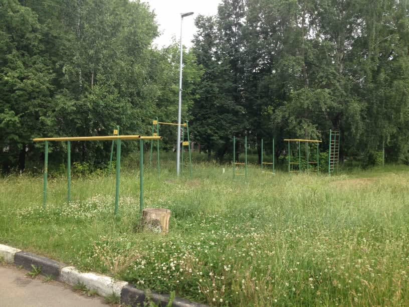 Parallel Gym Bars at Calisthenics Park at Хибинский переулок, Москва #wp2786 – photo 2 of 3