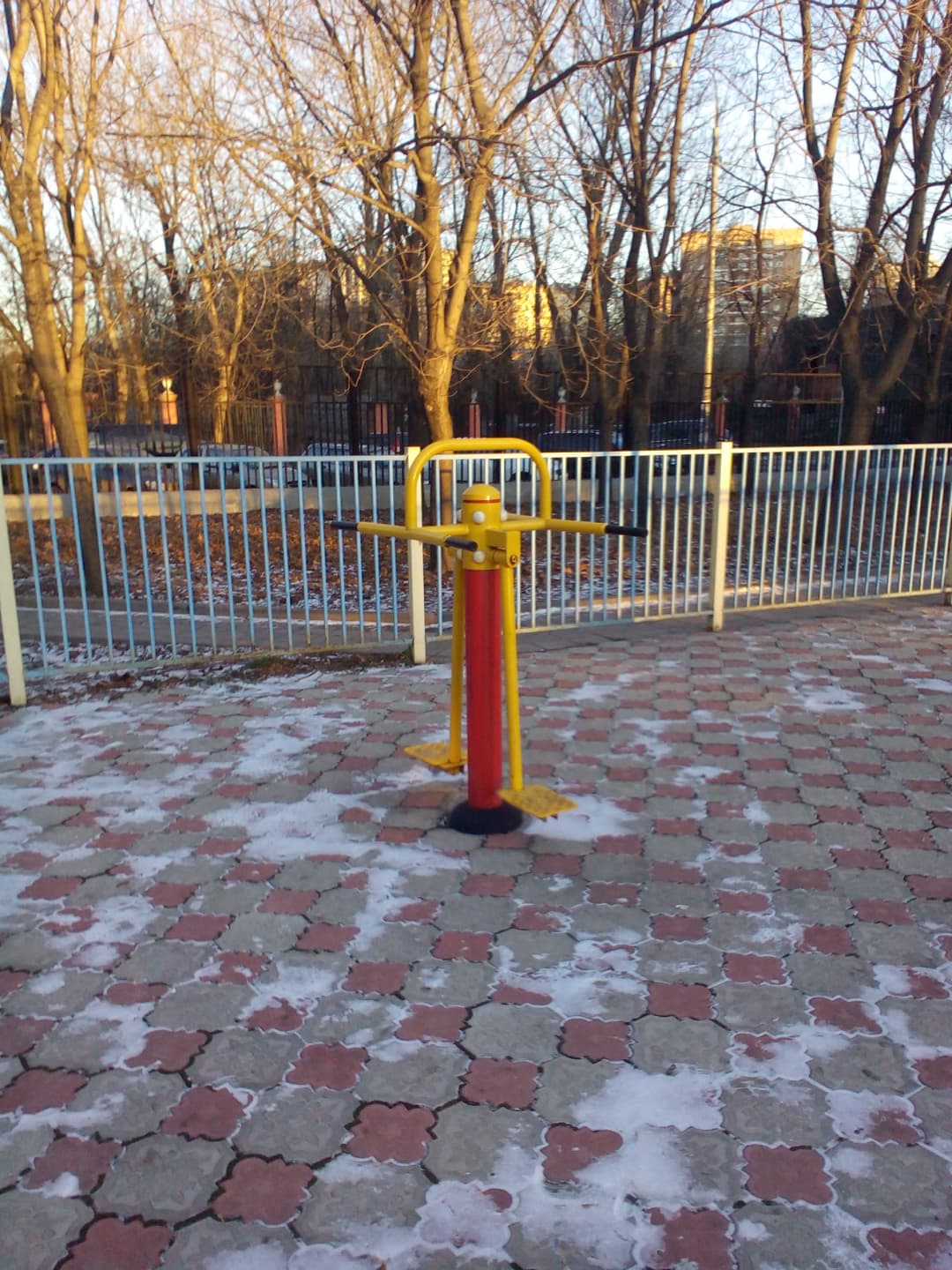 Cross Country Skier at Calisthenics Park at улица Новая Дорога, Москва #wp2789 – photo 4 of 6