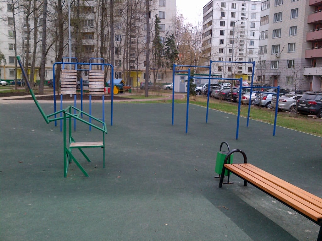 Pull Up Bar at Calisthenics Park at Смольная улица, Москва #wp2795 – photo 1 of 3