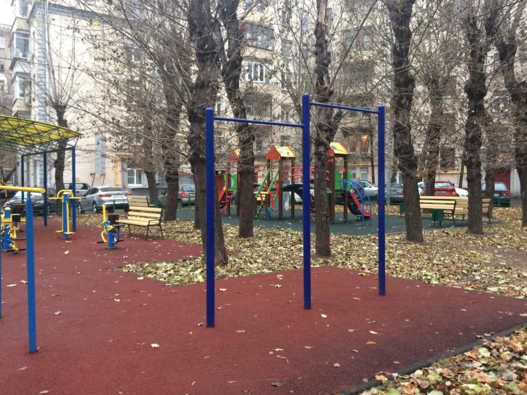 Pull Up Bar at Calisthenics Park at улица Алабяна, Москва #wp2811 – photo 1 of 5